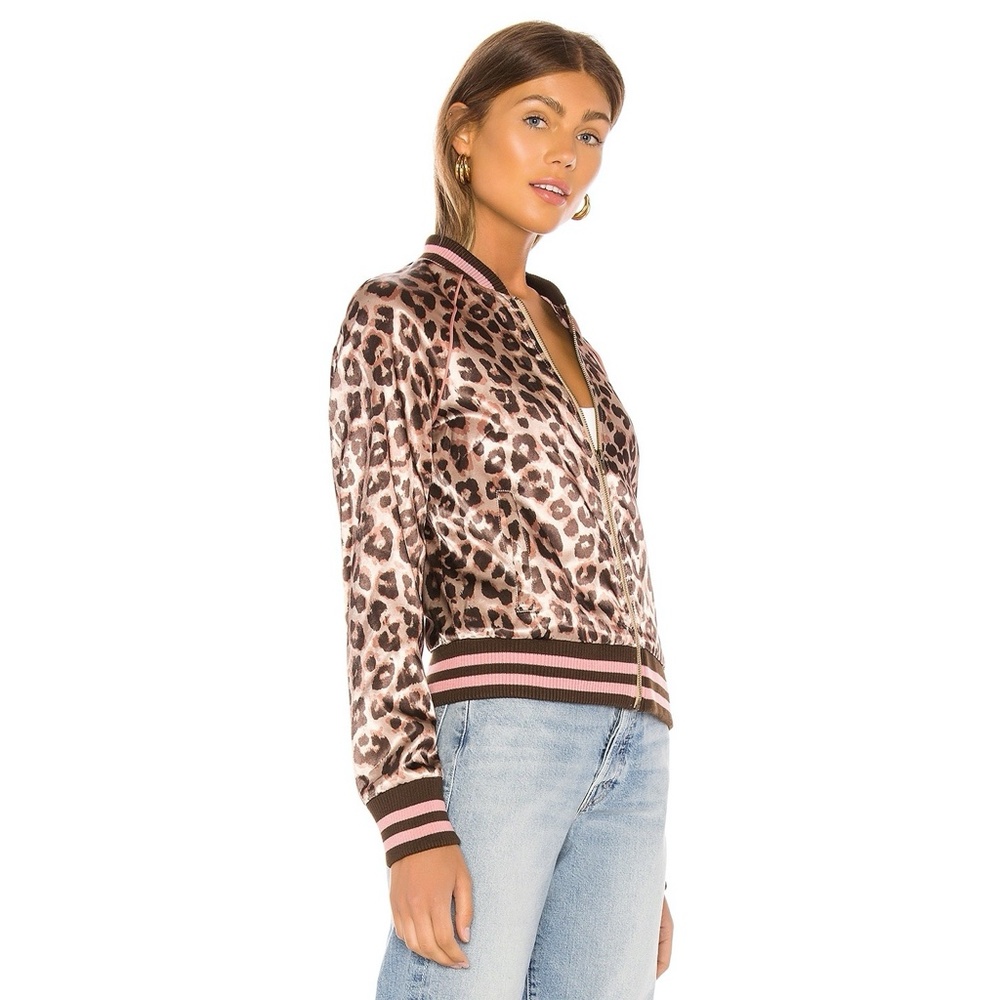 MOTHER Denim Letterman Zip Bomber Wildcat Jacket - Picture 2 of 10